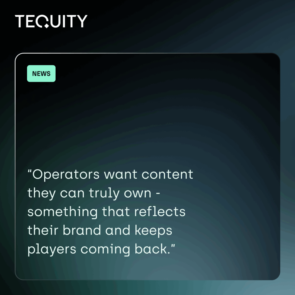 Bespoke games are becoming a key differentiator for iGaming operators