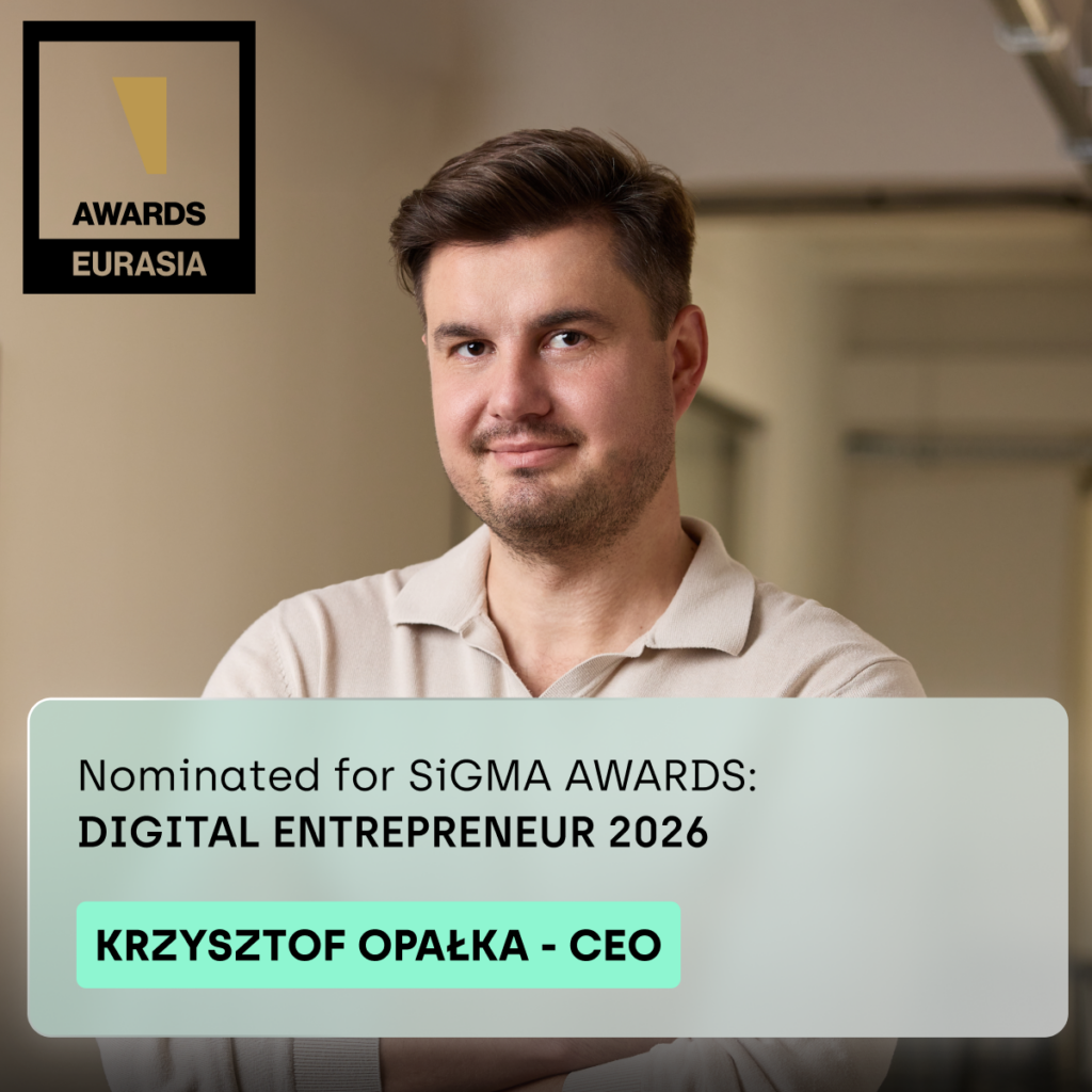 Our CEO nominated for Digital Entrepreneur 2026 – SiGMA Awards 🚀