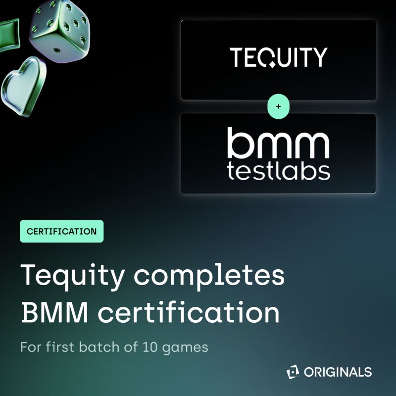 Tequity completes BMM certification of its first batch of 10 games
