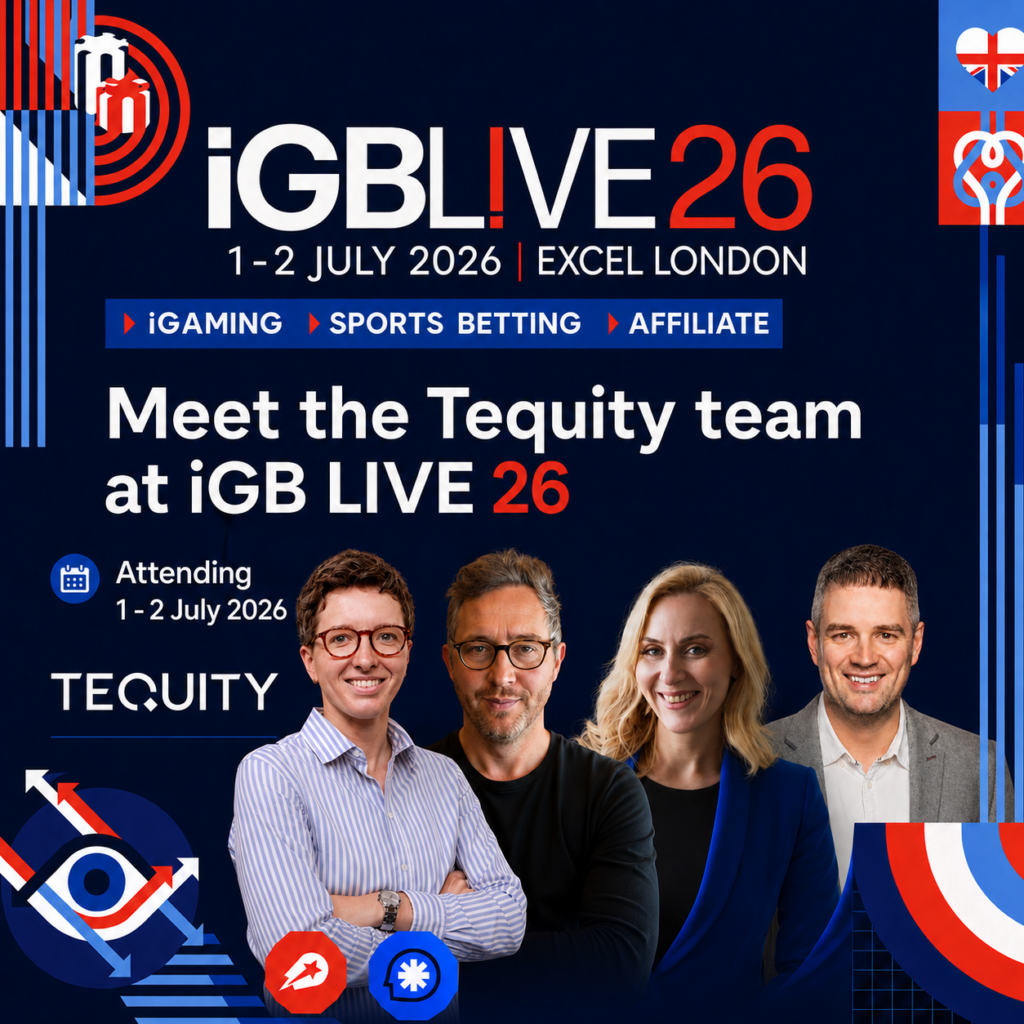 Next week, Tequity is heading to iGB L!VE 26 in London 🇬🇧