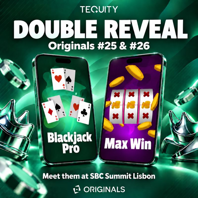 Two new games. One double reveal: introducing Blackjack Pro and Max Win