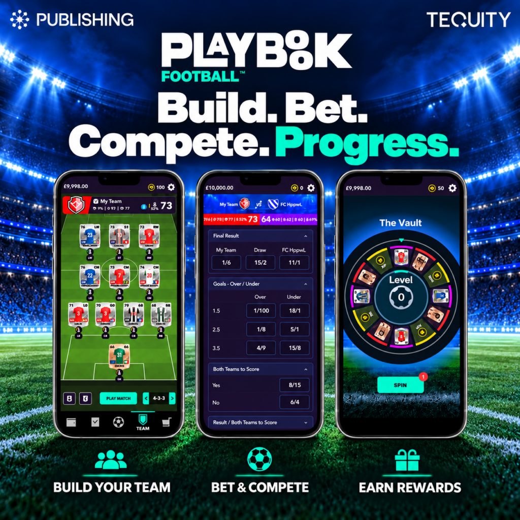 Playbook Football: build, bet, compete and progress