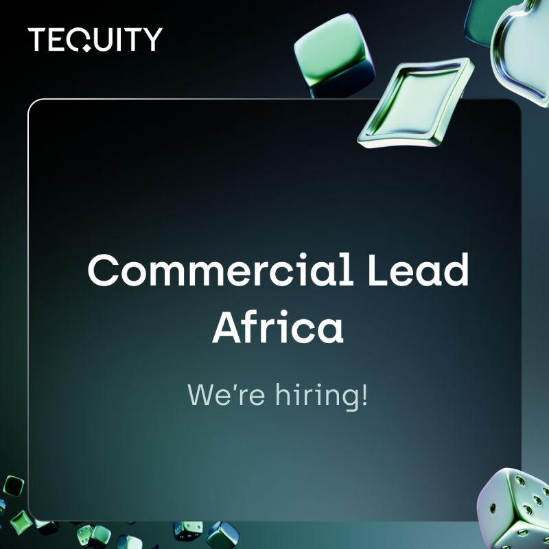 We’re hiring: Commercial Lead – Africa